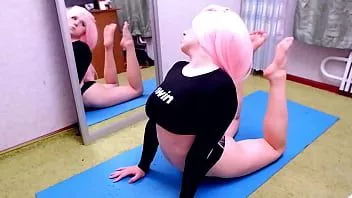 Putar Seks keras dengan pacar yang fleksibel